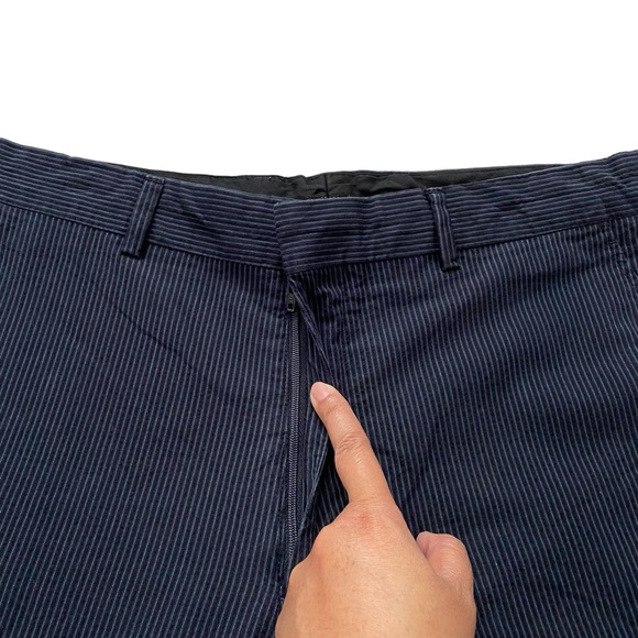 Express Design Studio Producer Women’s Pinstriped Casual Career Pants Size 32/30 - Picture 4 of 14